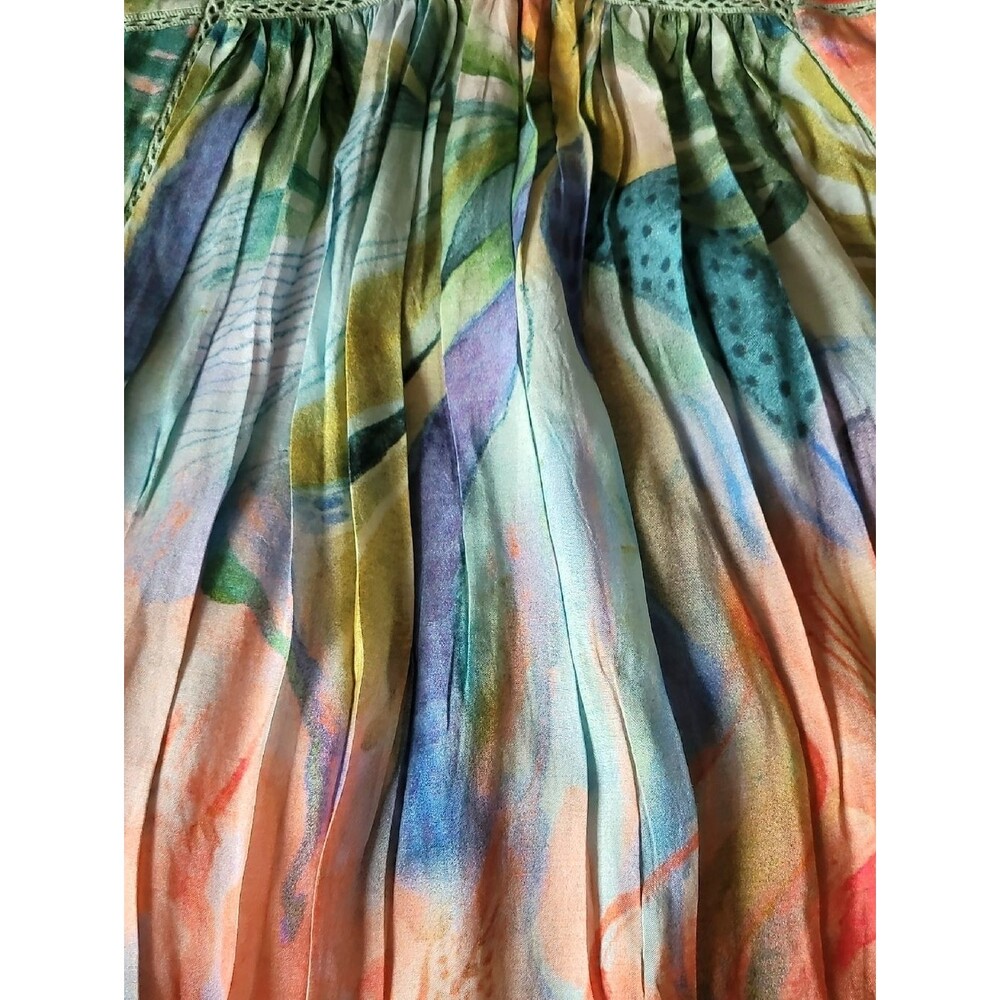 Anthropologie Bl-nk Bl^Nk London Victory Cover-Up Maxi Dress - Picture 8 of 9
